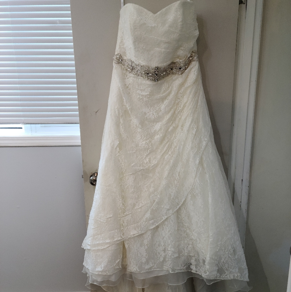 Plus size Wedding Dress - Picture 2 of 4